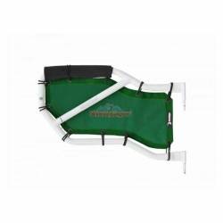 Steinjager - Steinjager Mesh Tube Door Covers Rear-Green for Wrangler JL J0048378 - Image 1