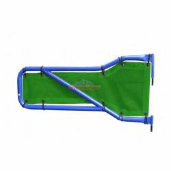 Steinjager - Steinjager Mesh Tube Door Covers Front-Green for Wrangler JL J0048366 - Image 1