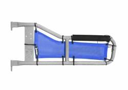Steinjager - Steinjager Mesh Tube Door Covers Front-Navy for Jeep CJ7 J0045601 - Image 1