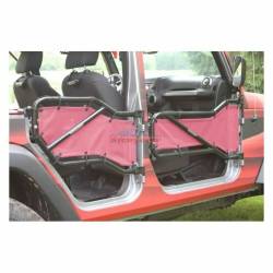 Steinjager - Steinjager Mesh Tube Door Covers Front-Mauve for Wrangler JL J0048369 - Image 2