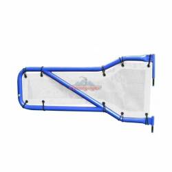 Steinjager - Steinjager Mesh Tube Door Covers Front-White for Wrangler JL J0048363 - Image 1