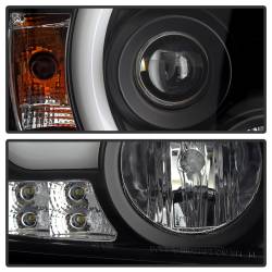 Spyder Auto - Spyder 5080523 Light Bar Headlights Black/Clear 14-15 GMC Sierra 1500/2500HD - Image 3