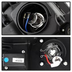 Spyder Auto - Spyder 5080523 Light Bar Headlights Black/Clear 14-15 GMC Sierra 1500/2500HD - Image 4