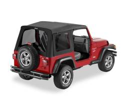 Bestop 55629-15 Replace-A-Top Supertop Black Denim for 97-06 Wrangler TJ