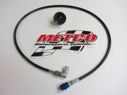 Metco Motorsports - Metco MFP0003 Universal Cowl Mount Fuel Pressure Gauge - Image 1
