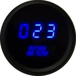Intellitronix - Intellitronix LED Digital Outside Air Temperature Gauge 2-1/16" M9123B - Image 1