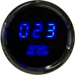 Intellitronix - Intellitronix LED Digital Outside Air Temperature Gauge 2-1/16" MS9123B - Image 1