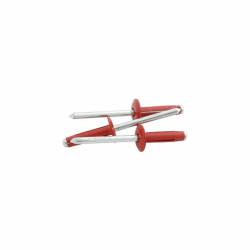 Allstar Performance - Allstar Perf. ALL18189 3/16" Medium Head Tri-Fold Rivet Aluminum Mandrel Red - Image 1