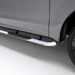 ARIES - Aries Offroad 201005-2 Side Bars 3" Nerf Bar Polished Stainless Steel - Image 1