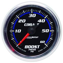 AutoMeter - AutoMeter 6170 Cobalt Boost Pressure Gauge 0-60 PSI 2-1/16" Stepper Motor - Image 2