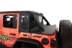 Bestop - Bestop 53902-17 TrekTop HalfTop Black Twill Soft Top for 18-23 Wrangler JL 4DR - Image 3
