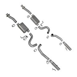 BBK Performance Parts - BBK Performance Cat-Back Dual Exhaust System-Aluminized 86-04 Mustang 3001 - Image 1