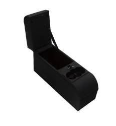Rampage - Rampage 32001 Padded Console Floor Mount Black for 76-83 Jeep CJ5/CJ7 - Image 2
