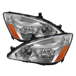 xTune Auto - xTune Auto 5072207 Chrome/Clear Crystal Headlights - Image 1