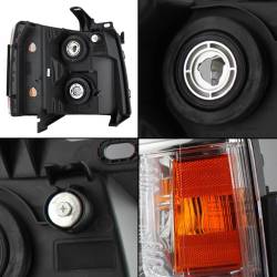 xTune Auto - xTune Auto 5076960 Chrome/Clear Crystal Headlights - Image 2