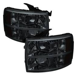 xTune Auto - xTune Auto 5077349 Crystal Headlights Chrome/Smoked - Image 1