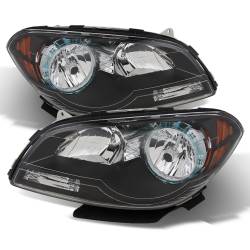 xTune Auto - xTune Auto 9026010 Crystal Headlights Black/Clear - Image 1