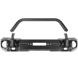 Rugged Ridge - Rugged Ridge 11549.13 Arcus Front Bumper Set w/Overrider 07-18 Jeep Wrangler JK - Image 1