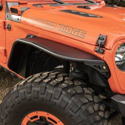 Rugged Ridge - Rugged Ridge 11615.73 HD Steel Tube Fenders Full Set Black for 18-21 Wrangler JL - Image 6