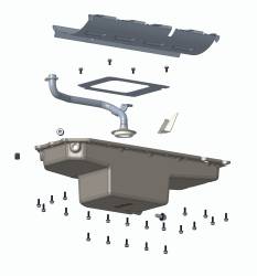 Holley - Holley Performance 302-60 Chrysler/Dodge/Plymouth Engine Oil Pan - Image 6