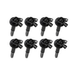 ACCEL 140060K-8 Ignition Coils Series for 11-16 Ford 5.0L Coyote Black 8Pc