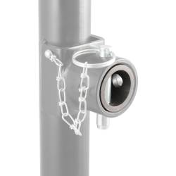 CURT - Replacement Swivel Jack Male Pipe Mount 9/16" Pin Hole Packaged - Image 2