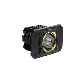 KC Hilites - KC HiLiTES 521 1 LED 2-Light Flush Mount Kit Rear Ext Wiring Harness Spread Beam - Image 5