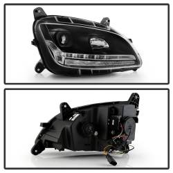 Spyder Auto - Spyder 5088598 Black Projector Headlights Sequential LED Turn Signal 13-19 579 - Image 2