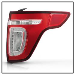 Spyder Auto - Spyder Auto 9955907 LED Red/Clear Taillight OE Right for 11-15 Explorer - Image 2