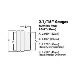 Holley EFI - Holley EFI 534-215 Holley EFI Standalone Air/Fuel Wideband 02 Gauge Kit - Image 6