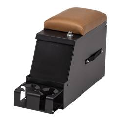 Tuffy Security Products - Tuffy Security 012-C04 Center Console Black Console w/Spice Armrest 8" Wide - Image 3