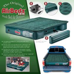 AirBedz - AirBedz PPI-PV203C Mid-Size 6-6.5' Truck Air Mattress w/DC Pump & 16' Cord - Image 2