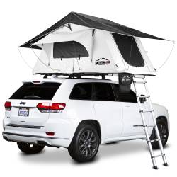 AirBedz - AirBedz PPI-TNT1.4WB_BW TNT1.4 Series Off White w/Black Trim Roof Top Tent - Image 1