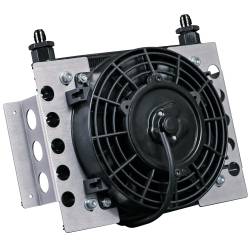 Derale - Derale 13950 15-Row Atomic Cool Plate & Fin Remote Transmission Cooler Kit -6AN - Image 2