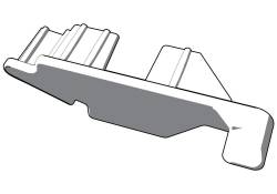 Truxedo - Truxedo 1117467 Header End Plug Kit Rear for Kits Mfg 2008 & Newer Lo Pro/Deuce - Image 1