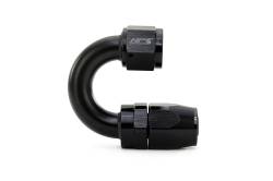 HPS Performance - HPS 250-1810 Compression DBL Swivel Hose End To AN -10 Female Alum Black 180-DEG - Image 1