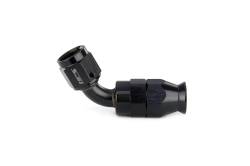 HPS Performance - HPS 350-6004 Compression Hose End To -4AN Female for SS PTFE Alum Black 60-DEG - Image 1