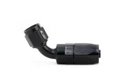 HPS Performance - HPS 250-6004 Compression DBL Swivel Hose End To AN -4 Female Alum Black 60-DEG - Image 1