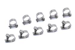 HPS Performance - HPS FiC-8x10 10 Stainless Steel Small Hose Clamps SAE #10 5/16" 25/64" 8-10mm - Image 1