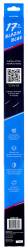 Scrubblade - Scrubblade CBB1700 17" 430mm Blue Silicone Shadeblade Wiper Blade - Image 2