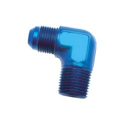 SpeedFx - SpeedFX 561022BK Adapter Fitting 90Deg Flare To Pipe Elbow -10AN x 1/2 Blk Each - Image 1