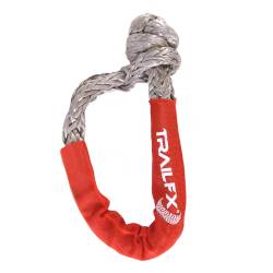 TrailFX - TrailFx WA046 Shackle Rope 7/16" HMPE Red 30000LB Break Strength - Image 1