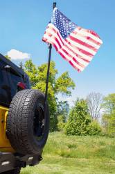 Fishbone Offroad - Fishbone FB21289 Spare Tire Flag Mount for 55+ Jeep CJ/Wrangler - Image 6