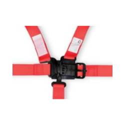 Racequip - RaceQuip 709019RQP Youth Latch & Link 5 Point Racing Harness Red 2" - Image 2