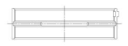 ACL Race Series - ACL Race 5M1039HC-STD 429 460 Crankshaft Bearing - Image 2