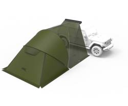 3D MAXpider 6161A-AG Modular Car Awning Tent Army Green