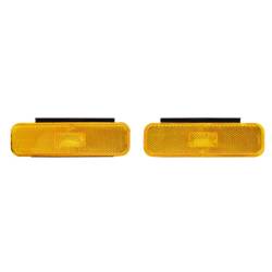 Trim Parts - Trim Parts A6740A 74-77 Chevrolet Camaro Parking/Side Marker Light Assembly - Image 1