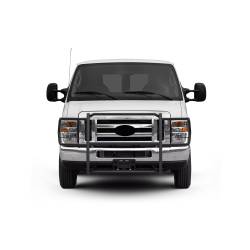 Black Horse Off Road - Black Horse 17FO35MA Black Grille Guard for 15-25 Ford E350/E450 - Image 2