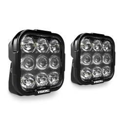 Vision X Lighting - Vision-X DURA2-DL9CBKIT Dura2 9-LED Driving Light Kit - Image 1