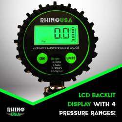 Rhino USA - Rhino USA RGAUGE-0200 200 Psi Digital Tire Inflator Gauge - Image 2